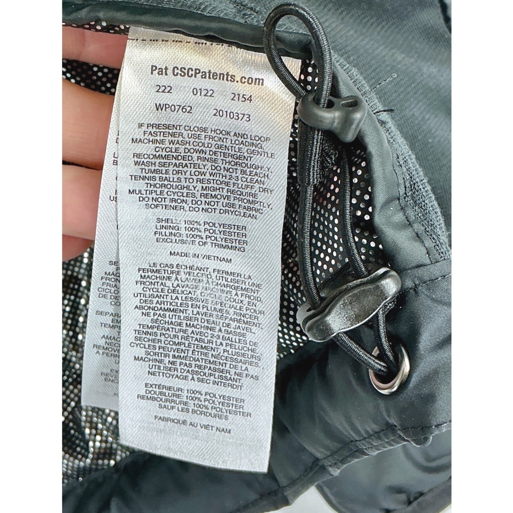 Columbia Powder Lite Jacket Sz M Black Omni-Heat Quilted Outdoors Winter Utility - Picture 10 of 13